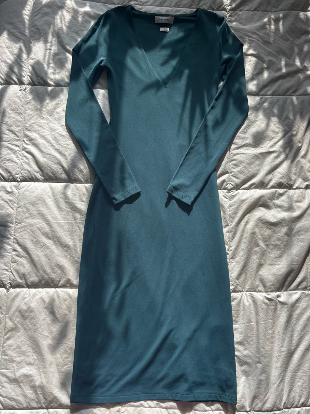 Aritzia Babaton Contour Dress Long Sleeve